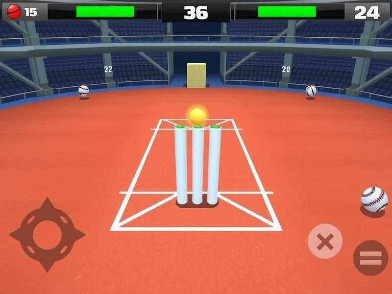 Basket Cricket Powerhouse Gameplay Screenshot